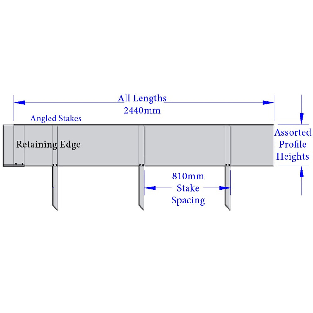 FormBoss SuperDyma Steel Angled and Tapered Stakes