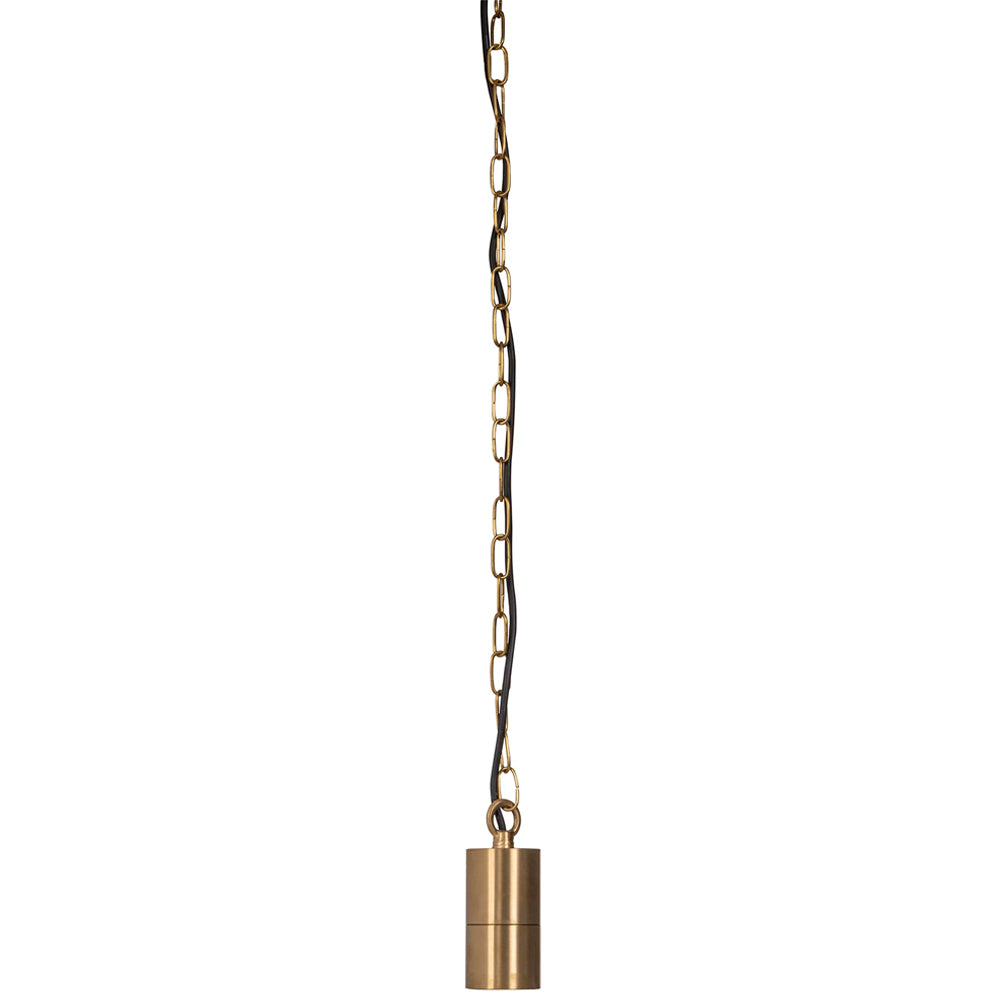 Havit 12V Tri Colour Outdoor Tivah Brass LED Pendant