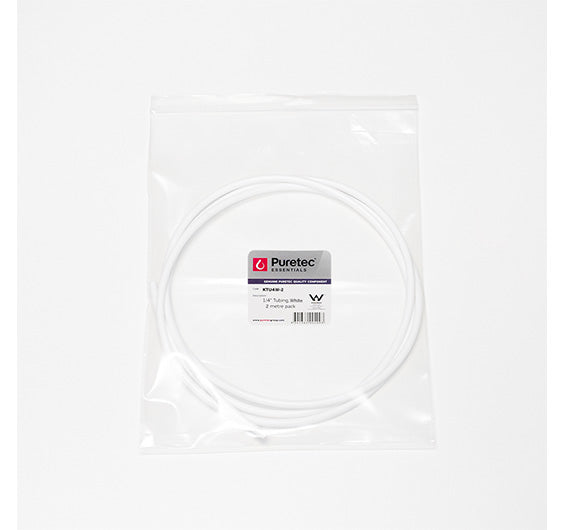 1/4" Puretec White Water Filter Tube - 2m