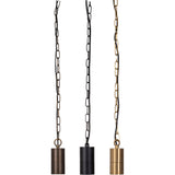Havit 12V Tri Colour Outdoor Tivah Brass LED Pendant
