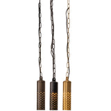 Havit 12V Tri Colour Outdoor Willow Brass LED Pendant