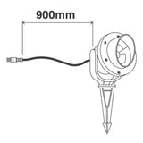 Holman 100mm Warm White LED Spot Light