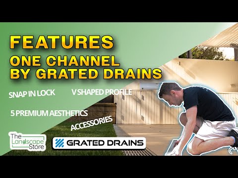 'One Channel' Outdoor Modular Drainage System