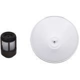 Pro Light Club Black Aluminium Medium Shaded Path Light