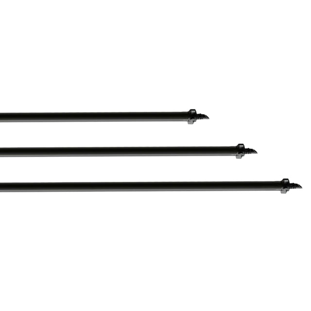 Black poly rigid riser used for 4mm micro irrigation.